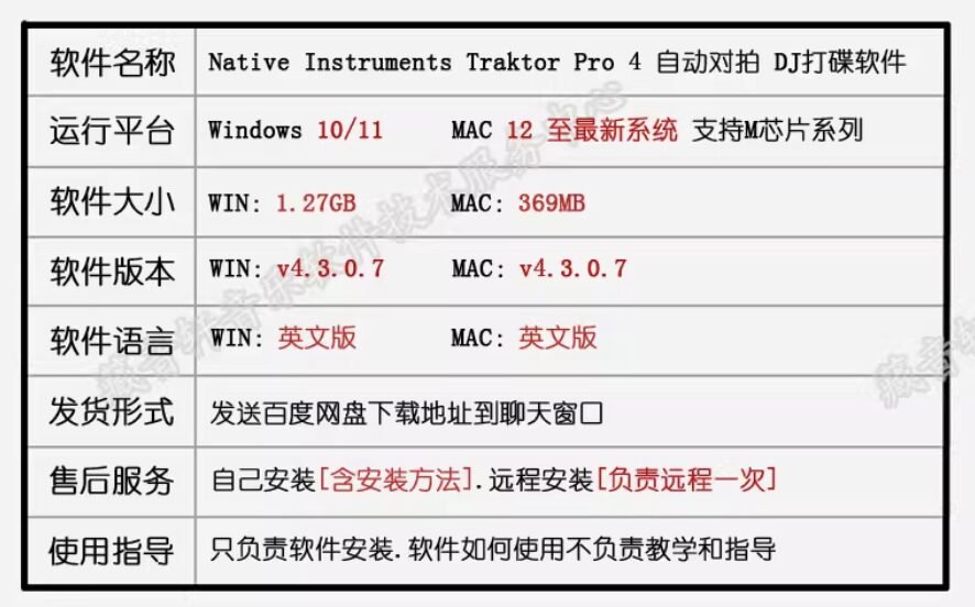Traktor Pro 4 v4.3.0.7 自动对拍 DJ打碟软件 WIN+MAC 混音/搓碟
